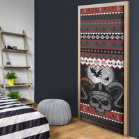 Vikings Christmas Door Cover Fa La La La Fus Ro Dah - Wonder Print Shop