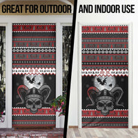 Vikings Christmas Door Cover Fa La La La Fus Ro Dah - Wonder Print Shop