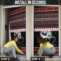 Vikings Christmas Door Cover Fa La La La Fus Ro Dah - Wonder Print Shop