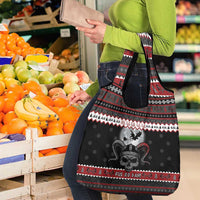 Vikings Christmas Grocery Bag Fa La La La Fus Ro Dah - Wonder Print Shop