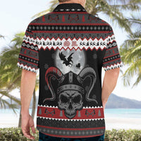 Vikings Christmas Hawaiian Shirt Fa La La La Fus Ro Dah - Wonder Print Shop