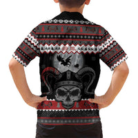 Vikings Christmas Hawaiian Shirt Fa La La La Fus Ro Dah - Wonder Print Shop