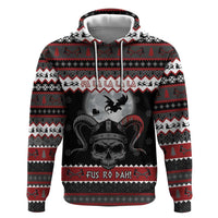 Vikings Christmas Hoodie Fa La La La Fus Ro Dah - Wonder Print Shop