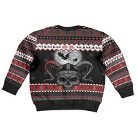 Vikings Christmas Kid Ugly Christmas Sweater Fa La La La Fus Ro Dah - Wonder Print Shop