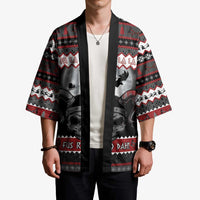 Vikings Christmas Kimono Fa La La La Fus Ro Dah - Wonder Print Shop