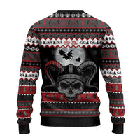 Vikings Christmas Ugly Christmas Sweater Fa La La La Fus Ro Dah - Wonder Print Shop