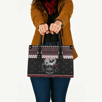 Vikings Christmas Leather Bag Fa La La La Fus Ro Dah - Wonder Print Shop