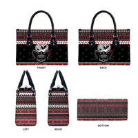 Vikings Christmas Leather Bag Fa La La La Fus Ro Dah - Wonder Print Shop