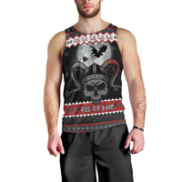 Vikings Christmas Men Tank Top Fa La La La Fus Ro Dah - Wonder Print Shop