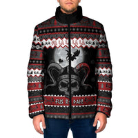 Vikings Christmas Padded Jacket Fa La La La Fus Ro Dah - Wonder Print Shop
