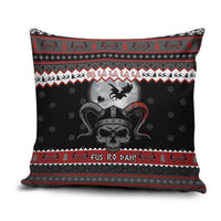 Vikings Christmas Pillow Cover Fa La La La Fus Ro Dah - Wonder Print Shop