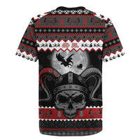 Vikings Christmas Rugby Jersey Fa La La La Fus Ro Dah - Wonder Print Shop