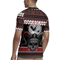 Vikings Christmas Rugby Jersey Fa La La La Fus Ro Dah - Wonder Print Shop