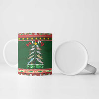 Fishing Christmas Ceramic Mug Merry Fishmas - Wonder Print Shop