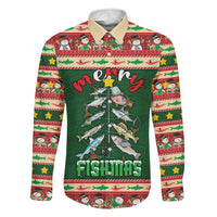 Fishing Christmas Family Matching Puletasi and Hawaiian Shirt Merry Fishmas - Wonder Print Shop
