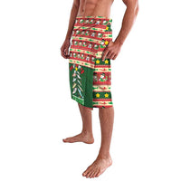 Fishing Christmas Lavalava Merry Fishmas - Wonder Print Shop