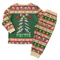 Fishing Christmas Pajama Set Merry Fishmas - Wonder Print Shop