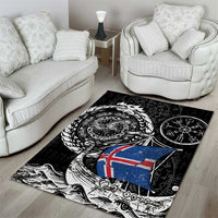 Viking Iceland Area Rug Icelander Viking Ship
