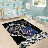 Viking Iceland Area Rug Icelander Viking Ship