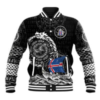 Personalized Viking Iceland Baseball Jacket Icelander Viking Ship