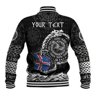 Personalized Viking Iceland Baseball Jacket Icelander Viking Ship