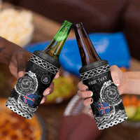 Personalized Viking Iceland 4 in 1 Can Cooler Tumbler Icelander Viking Ship