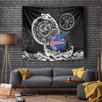 Viking Iceland Tapestry Icelander Viking Ship