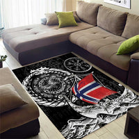 Viking Norway Area Rug Norwegian Viking Ship