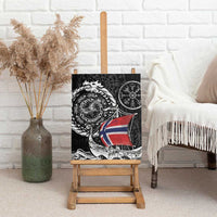 Viking Norway Canvas Wall Art Norwegian Viking Ship