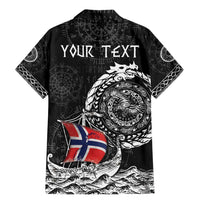 Personalized Viking Norway Family Matching Mermaid Dress and Hawaiian Shirt Norwegian Viking Ship