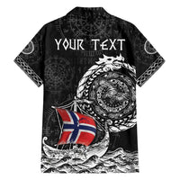 Personalized Viking Norway Family Matching Tank Maxi Dress and Hawaiian Shirt Norwegian Viking Ship