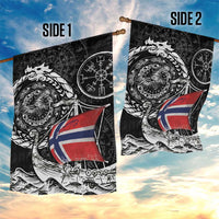 Viking Norway Garden Flag Norwegian Viking Ship