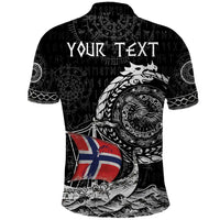 Personalized Viking Norway Polo Shirt Norwegian Viking Ship