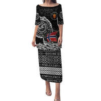 Personalized Viking Norway Puletasi Norwegian Viking Ship