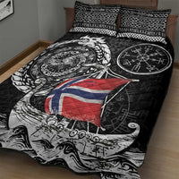 Viking Norway Quilt Bed Set Norwegian Viking Ship