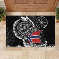 Viking Norway Rubber Doormat Norwegian Viking Ship