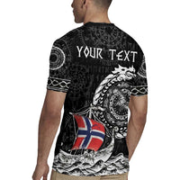 Personalized Viking Norway Rugby Jersey Norwegian Viking Ship