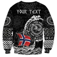 Personalized Viking Norway Sweatshirt Norwegian Viking Ship
