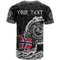Personalized Viking Norway T Shirt Norwegian Viking Ship
