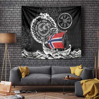 Viking Norway Tapestry Norwegian Viking Ship