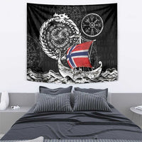 Viking Norway Tapestry Norwegian Viking Ship