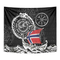 Viking Norway Tapestry Norwegian Viking Ship