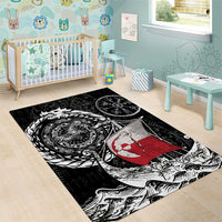 Viking Greenland Area Rug Greenlander Viking Ship