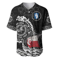 Personalized Viking Greenland Baseball Jersey Greenlander Viking Ship