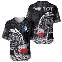 Personalized Viking Greenland Baseball Jersey Greenlander Viking Ship