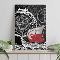 Viking Greenland Canvas Wall Art Greenlander Viking Ship