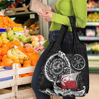 Viking Greenland Grocery Bag Greenlander Viking Ship
