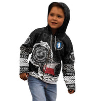 Personalized Viking Greenland Kid Hoodie Greenlander Viking Ship