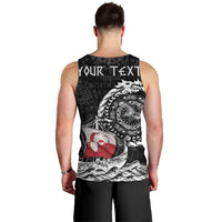 Personalized Viking Greenland Men Tank Top Greenlander Viking Ship