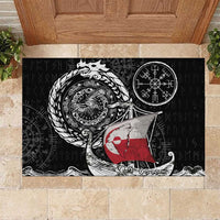 Viking Greenland Rubber Doormat Greenlander Viking Ship